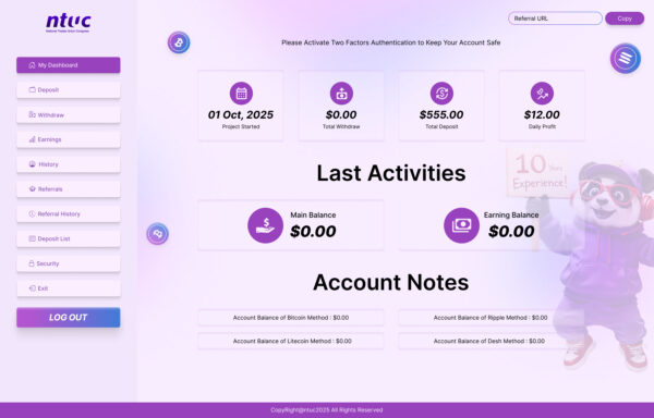 DASHBOARD Theme ID – GH08 Unique Templates