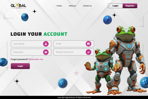 LOGIN PAGE Theme ID – GH09 Unique Templates