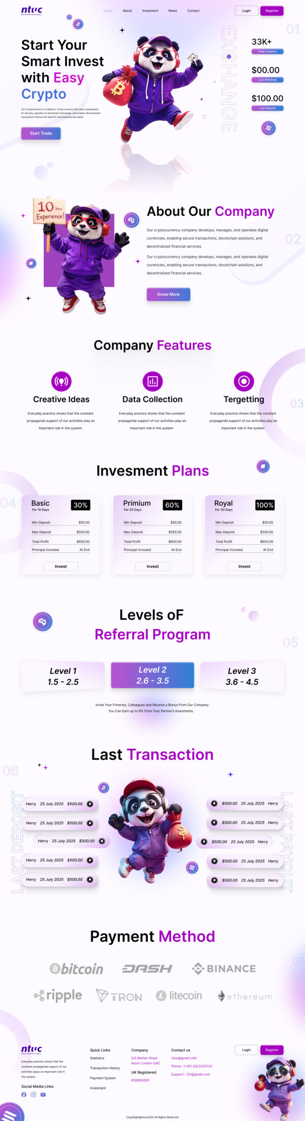home Theme ID – GH08 Unique Templates