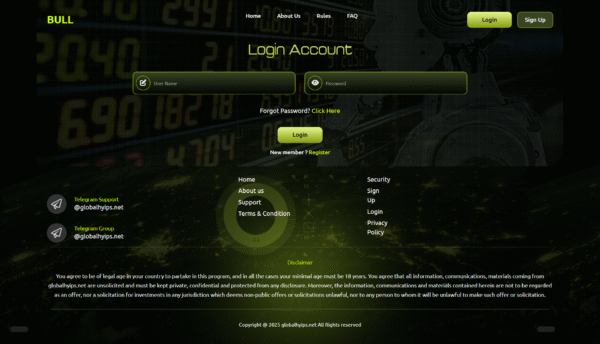 login GHT005