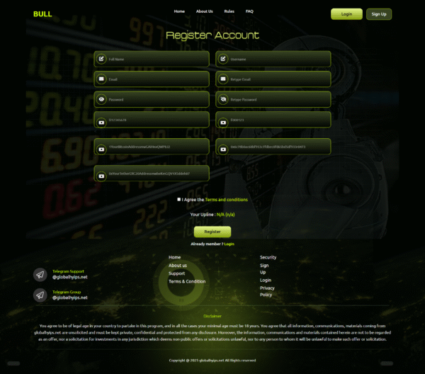 signup GHT005