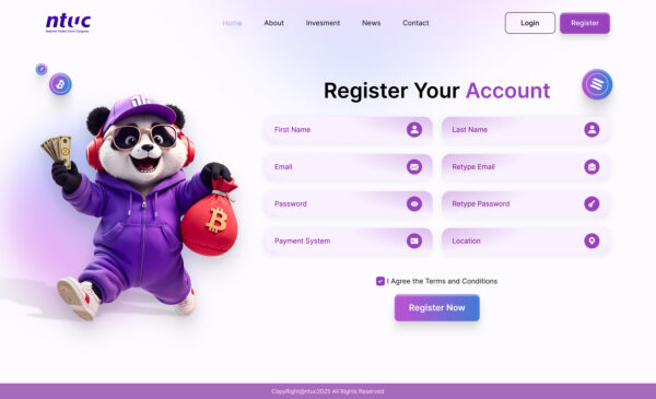 signup Theme ID – GH08 Unique Templates